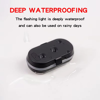 2/4/6Pcs Wireless Remote Control LED Strobe Light for Car Auto Motorcycle Bike Drone Scooter Anti-Collision Warning Lamp Flash