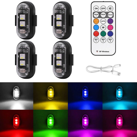 Wireless Remote Control LED Strobe Light